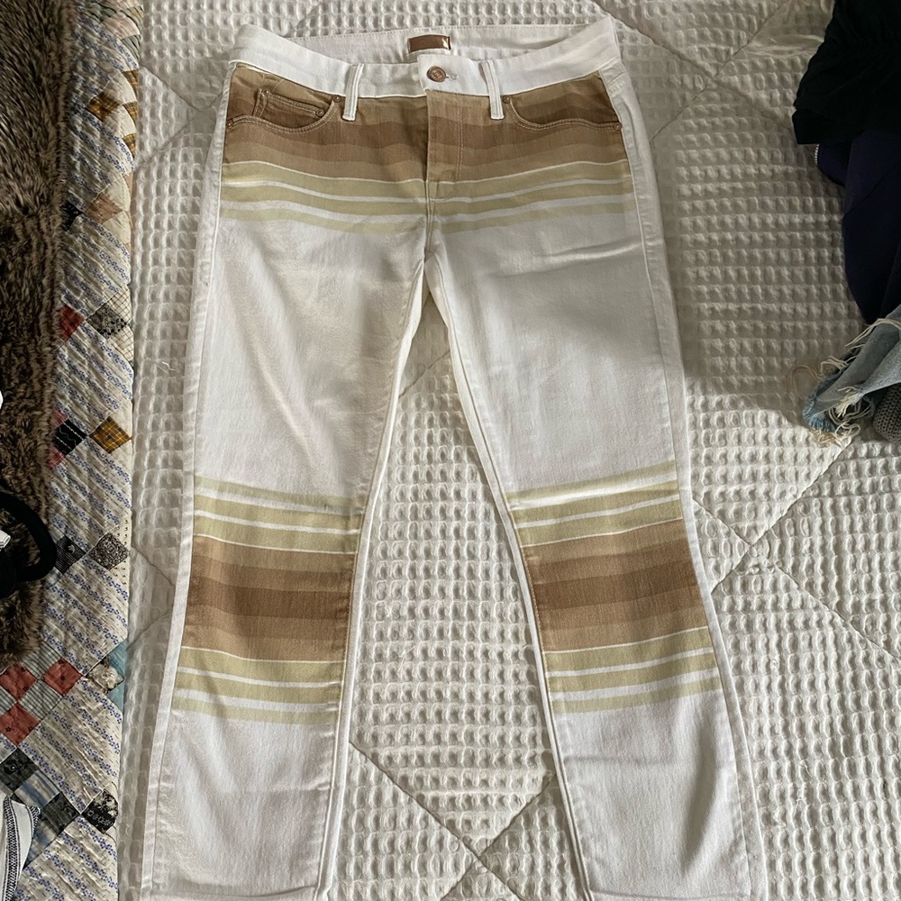 Like new MOTHER Jeans with Tan Details, 26